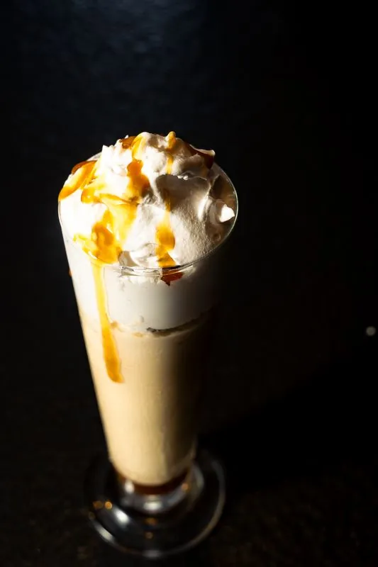 Caramel frappé